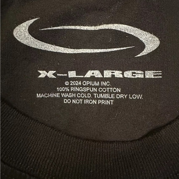 Playboi Carti I AM MUSIC Miami Rolling Loud Black Tee Size XL - Picture 5 of 5